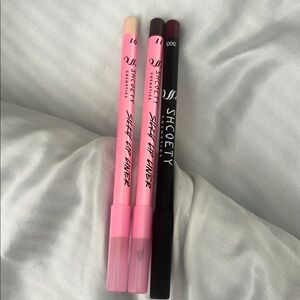Lip Liner Set - Pink, Cream, and Brown